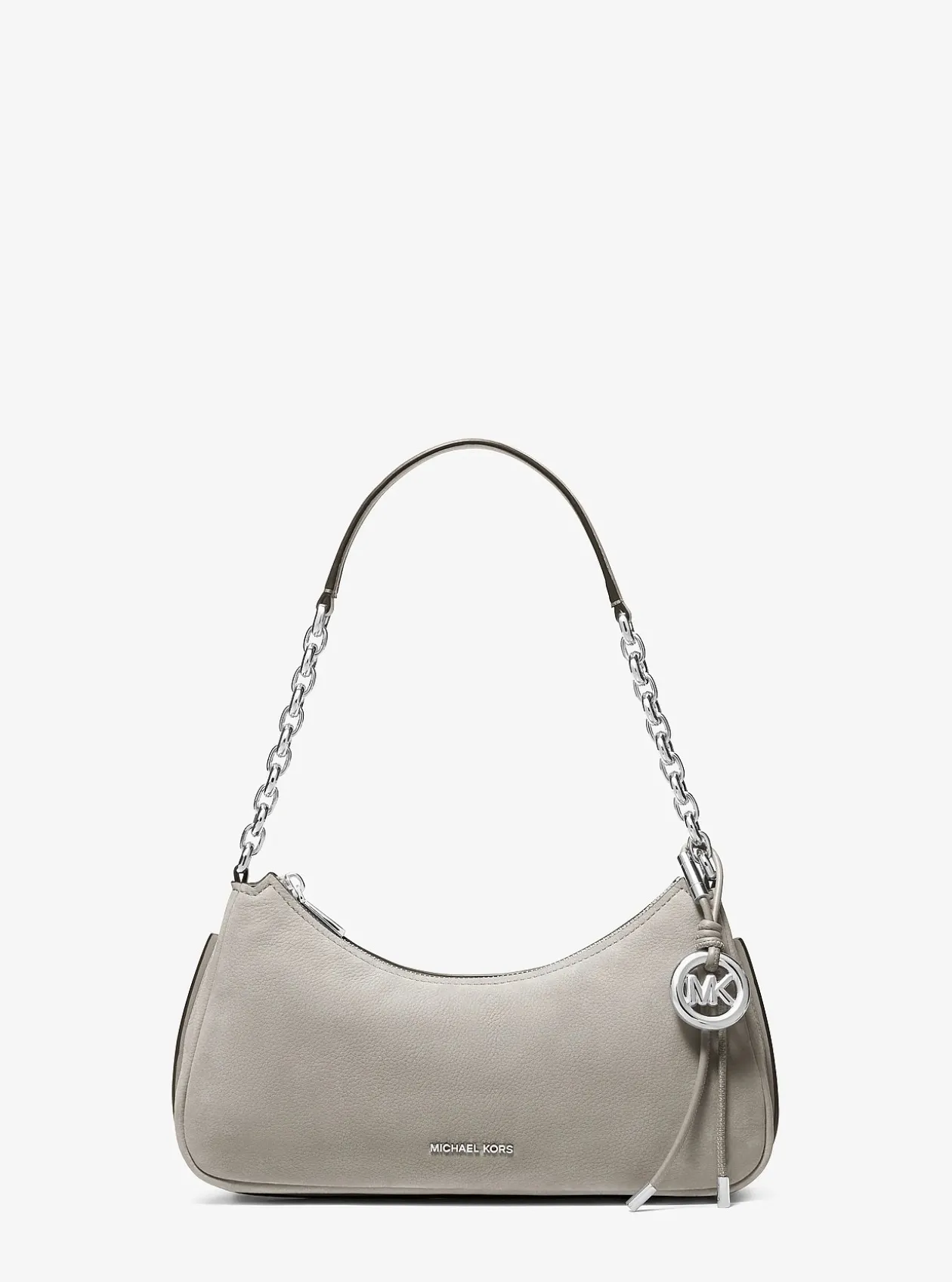 Pochette Nolita de taille moyenne en nubuck à chaîne