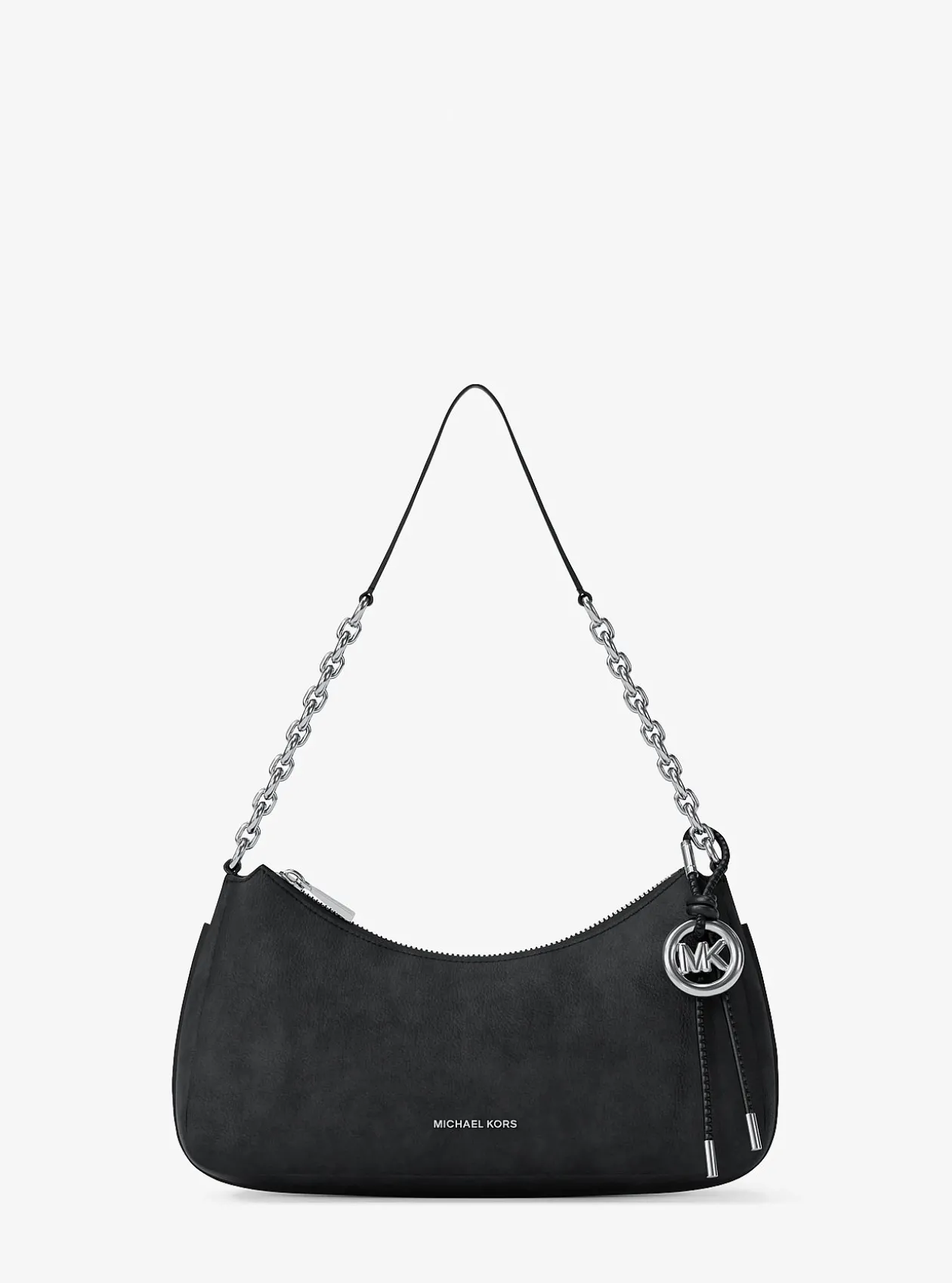 Pochette Nolita de taille moyenne en nubuck à chaîne