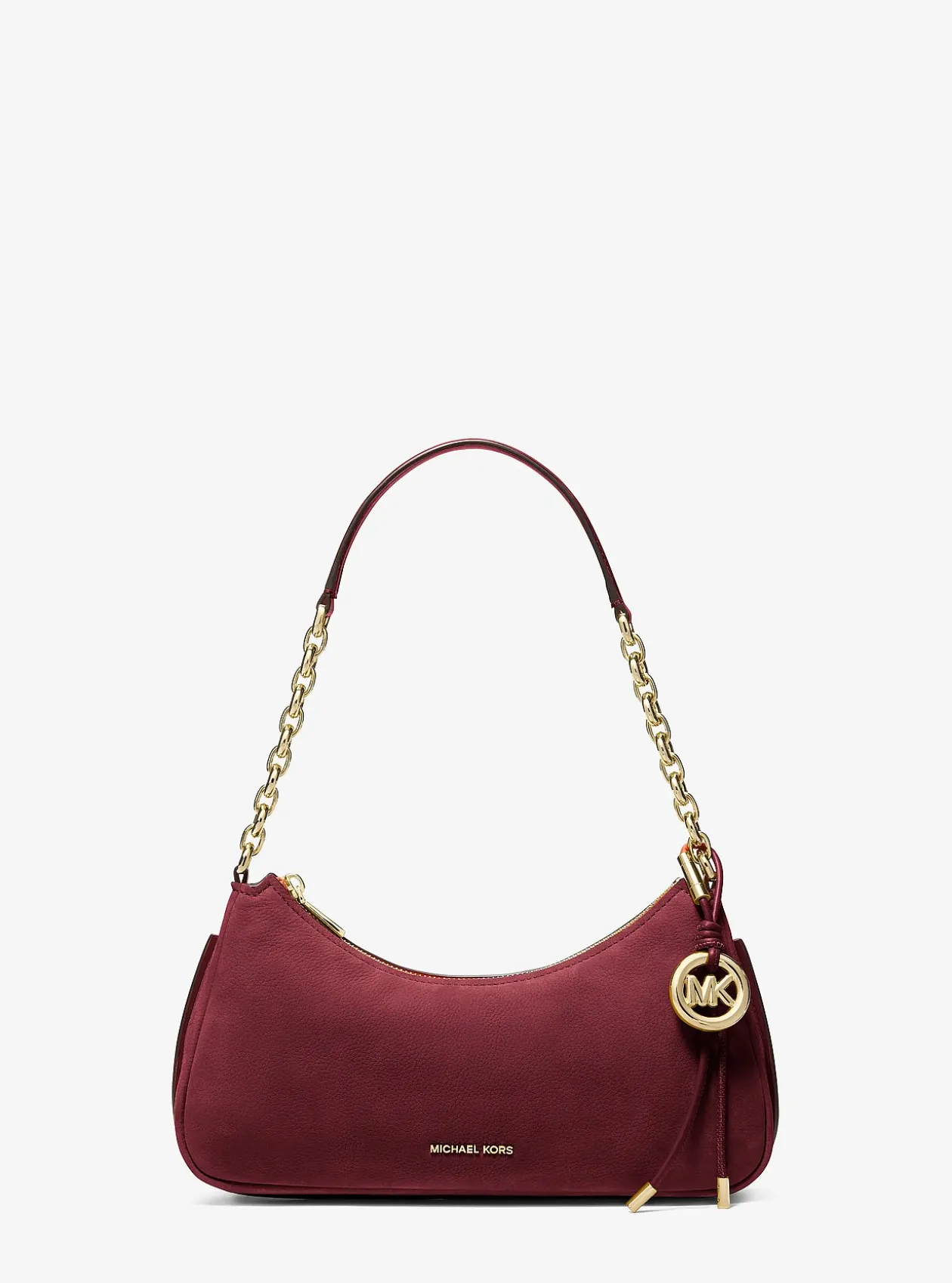 Pochette Nolita de taille moyenne en nubuck à chaîne