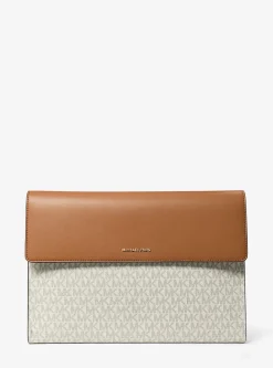 Pochette pour ordinateur portable Jet Set à logo Signature