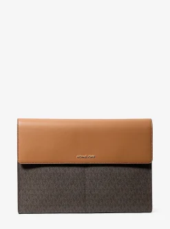 Pochette pour ordinateur portable Jet Set à logo Signature