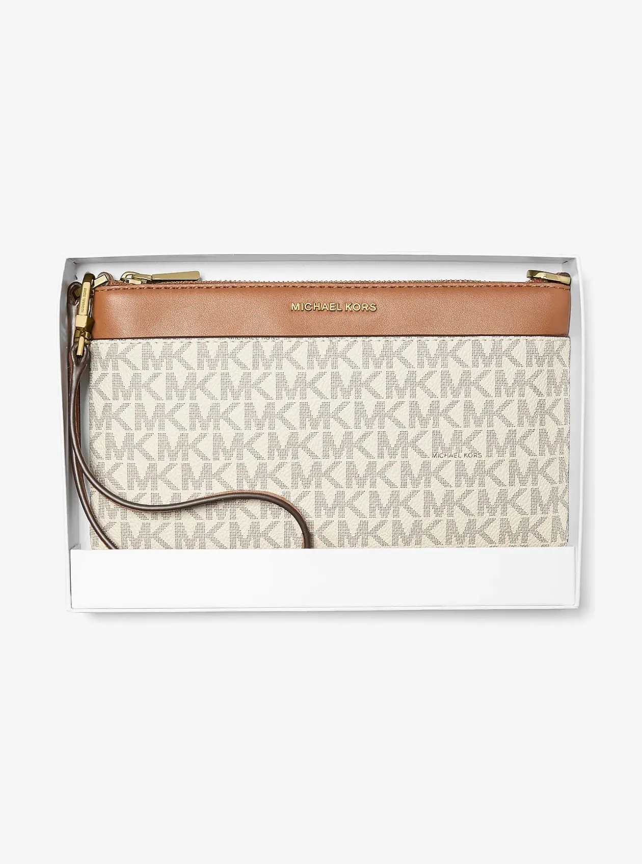 Pochette à sangle Jet Set de taille moyenne à logo Signature