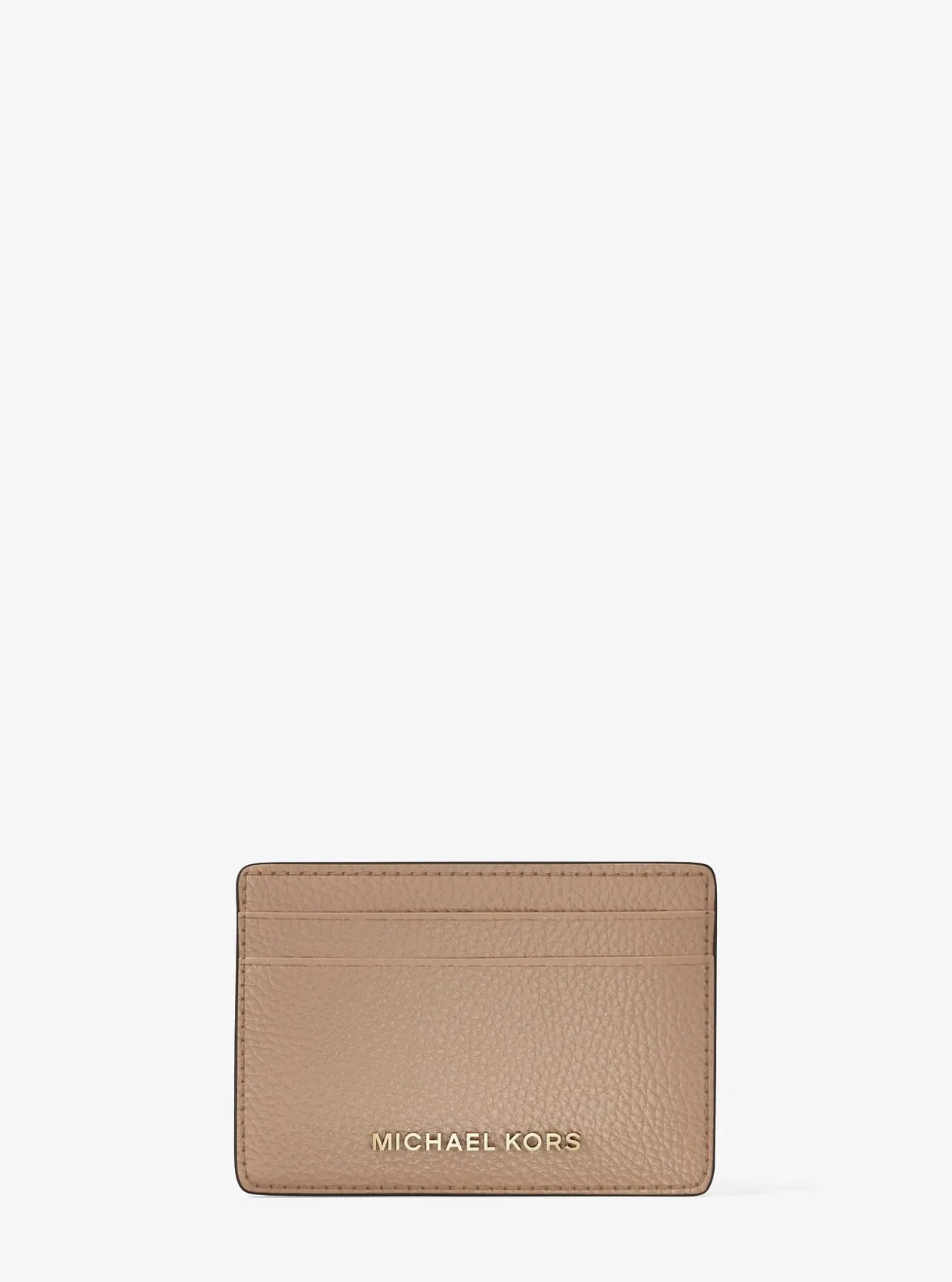 Porte-cartes en cuir grainé