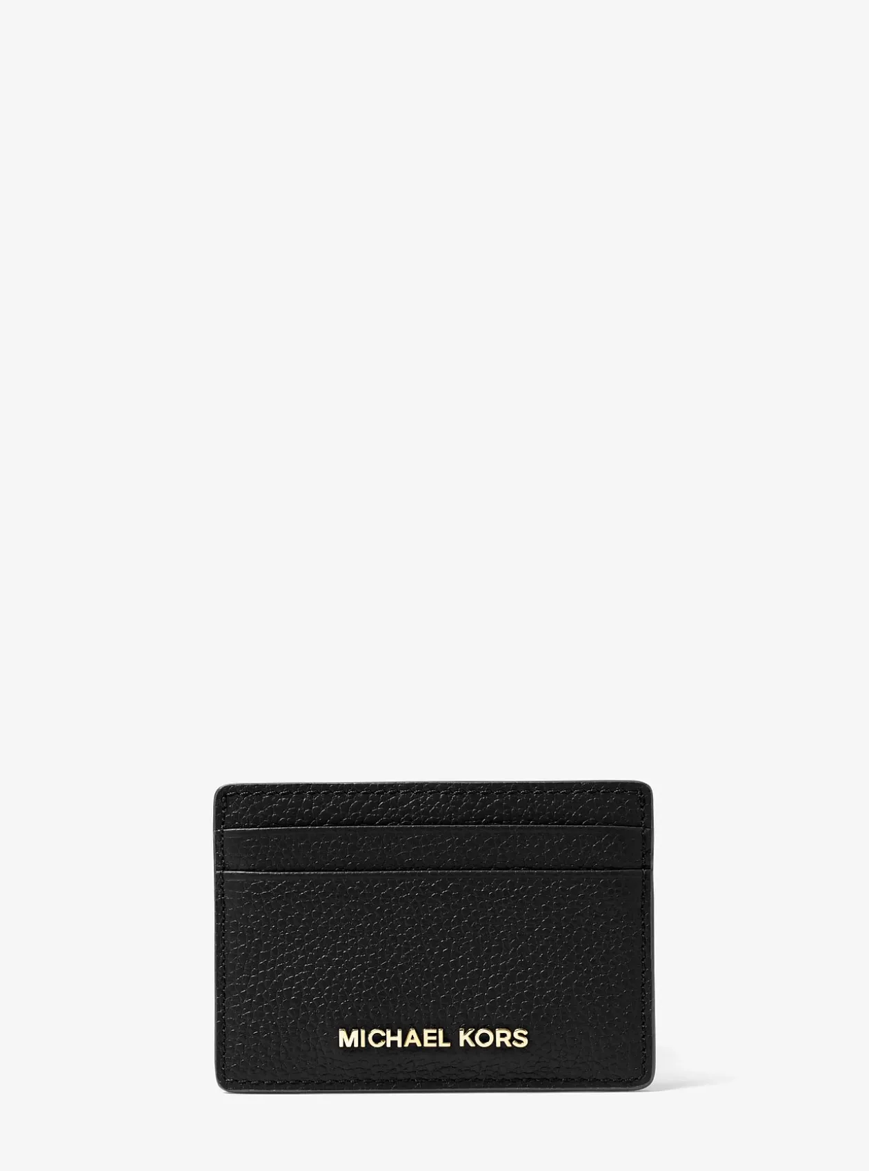 Porte-cartes en cuir grainé
