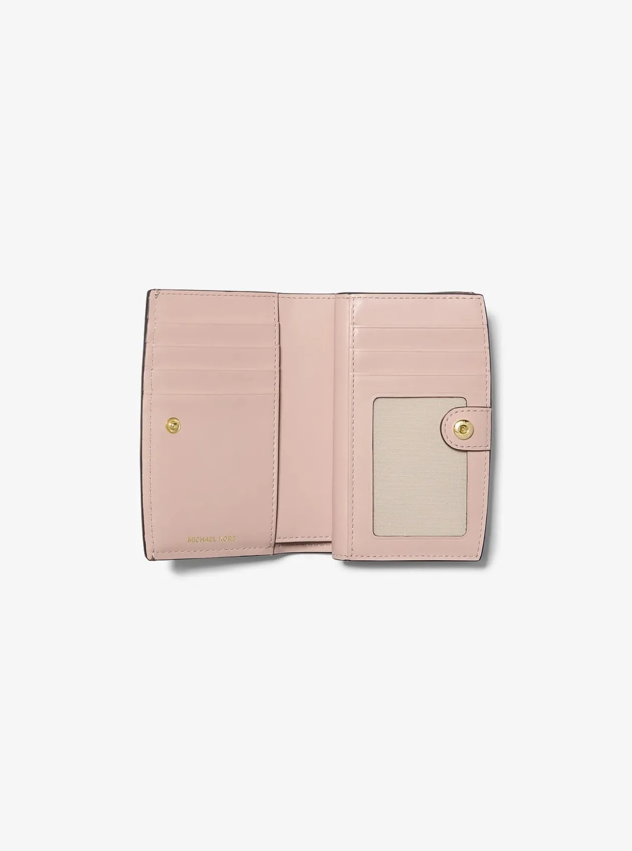 Portefeuille Bryant de taille moyenne en cuir grainé