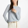Pull en laine mérinos mélangée