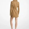 Robe à lacets en coton biologique extensible