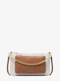 Sac à bandoulière convertible Jet Set de taille moyenne à logo Signature