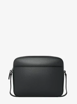Sac à bandoulière Jet Set en cuir à logo en relief