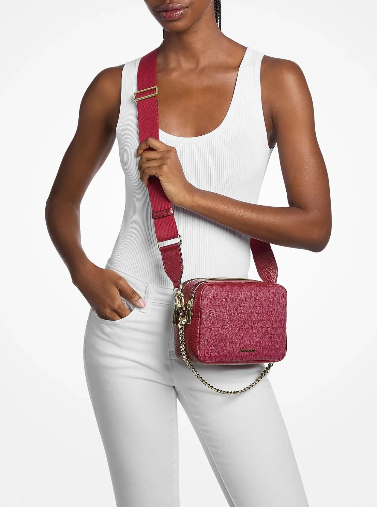Sac à bandoulière pour appareil photo Bryant de taille moyenne à logo Signature