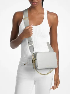 Sac à bandoulière pour appareil photo Bryant de taille moyenne en cuir grainé