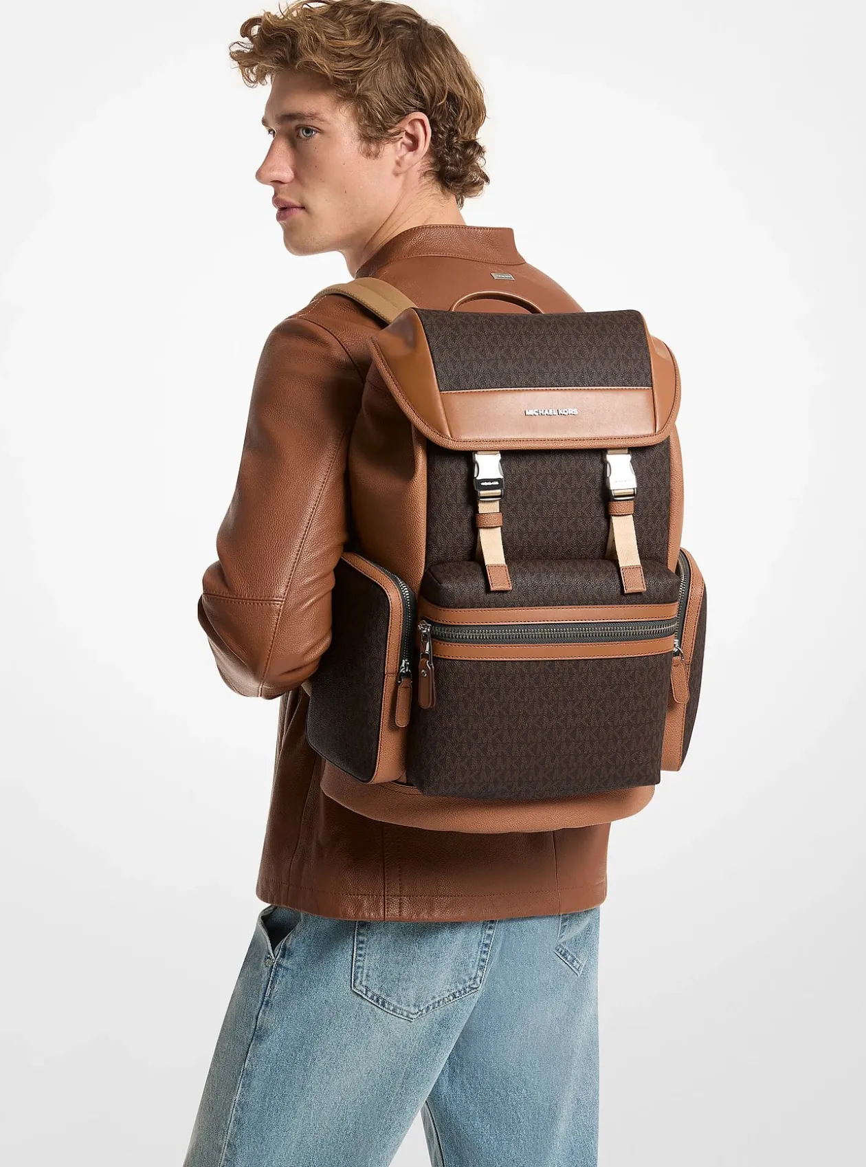 Sac à dos Jet Set à logo Signature