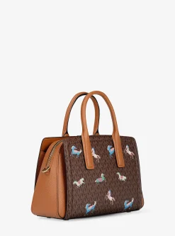 Sac Laila de taille moyenne à logo Signature