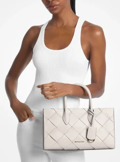 Sac Mirella tissé de taille moyenne