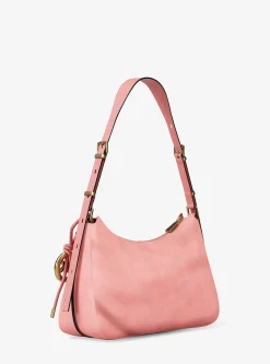 Sac porté épaule convertible Nolita de taille moyenne en nubuck