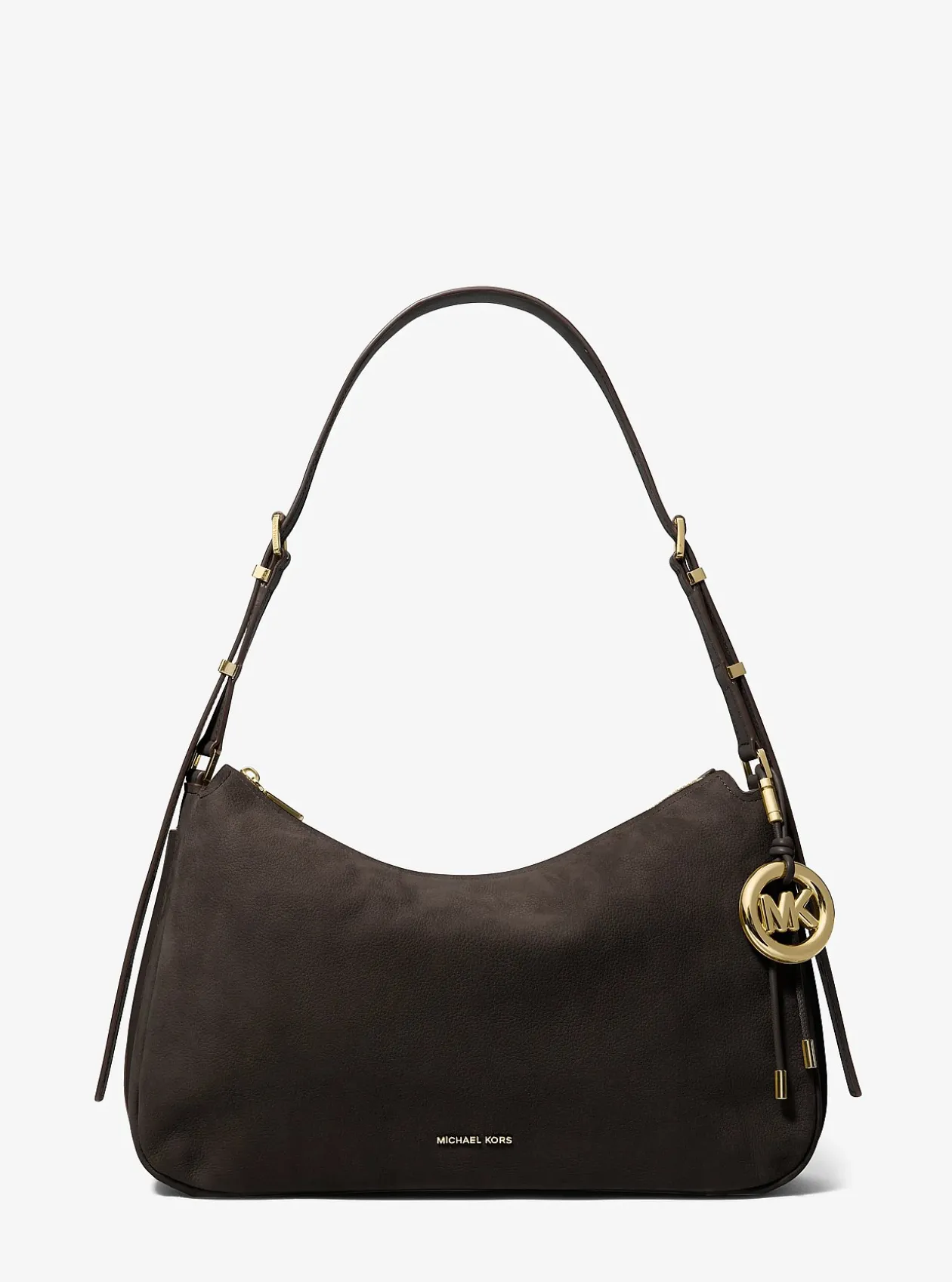 Sac porté épaule convertible Nolita de taille moyenne en nubuck