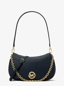 Sac porté épaule convertible Nolita de taille moyenne en cuir grainé