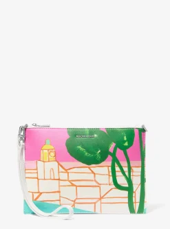 Très grande pochette à sangle Jet Set Michael Kors X Christina Zimpel