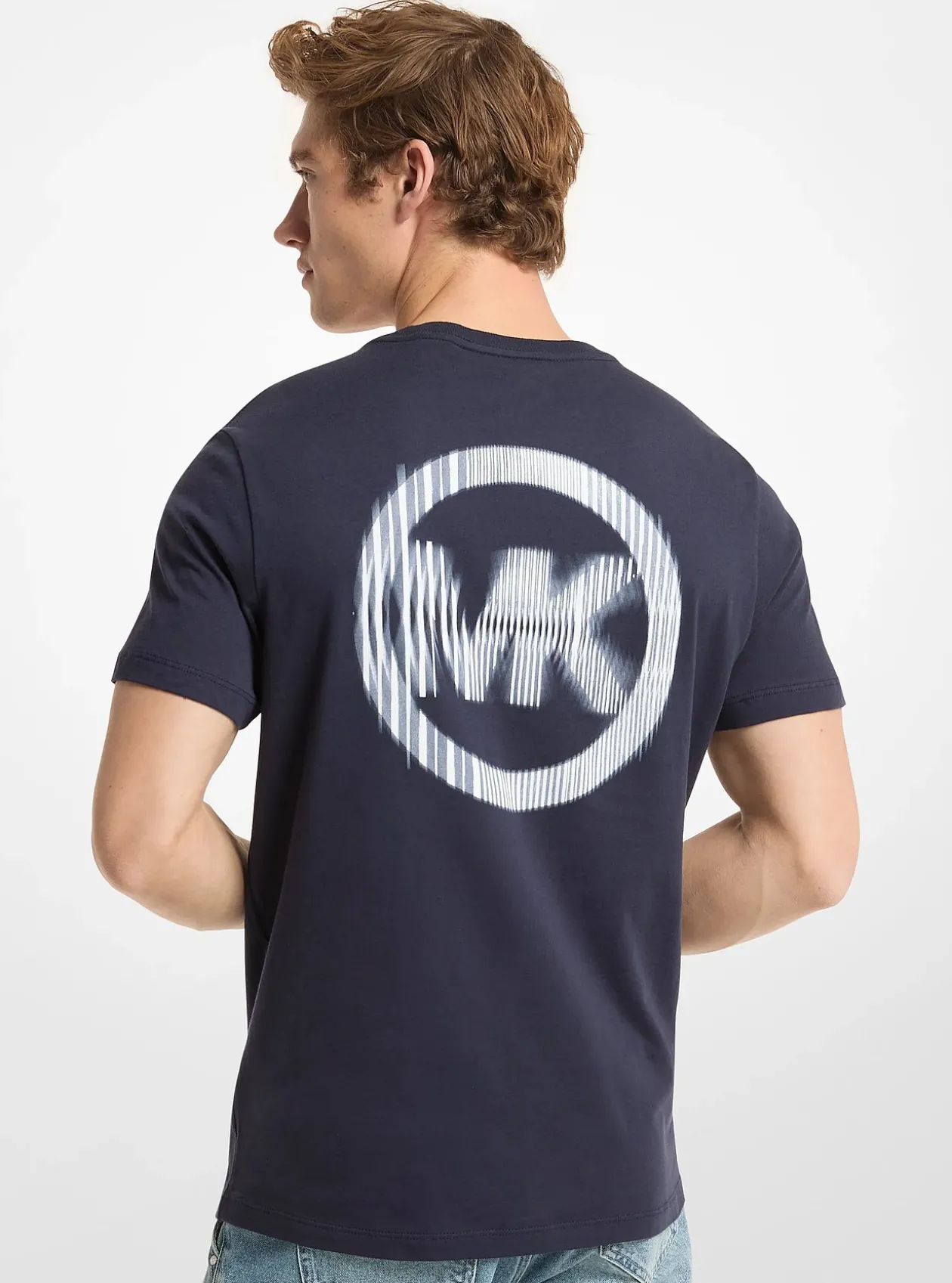 T-shirt en jersey de coton à logo graphique