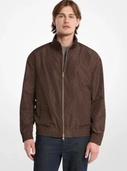 Veste coupe-vent à logo Signature